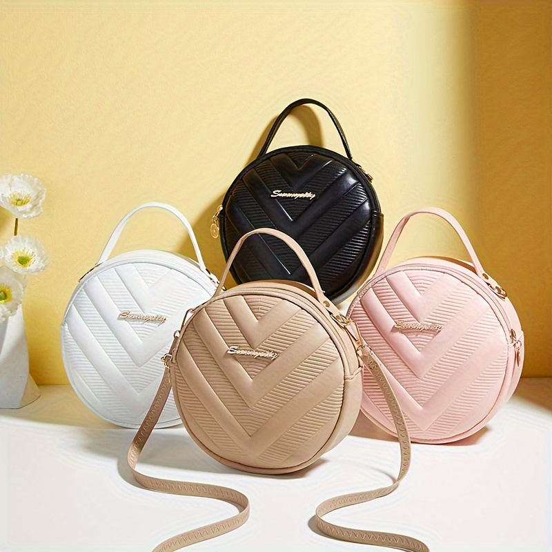 Top Handle Structured - Bolso de Mano Mini Tejido de