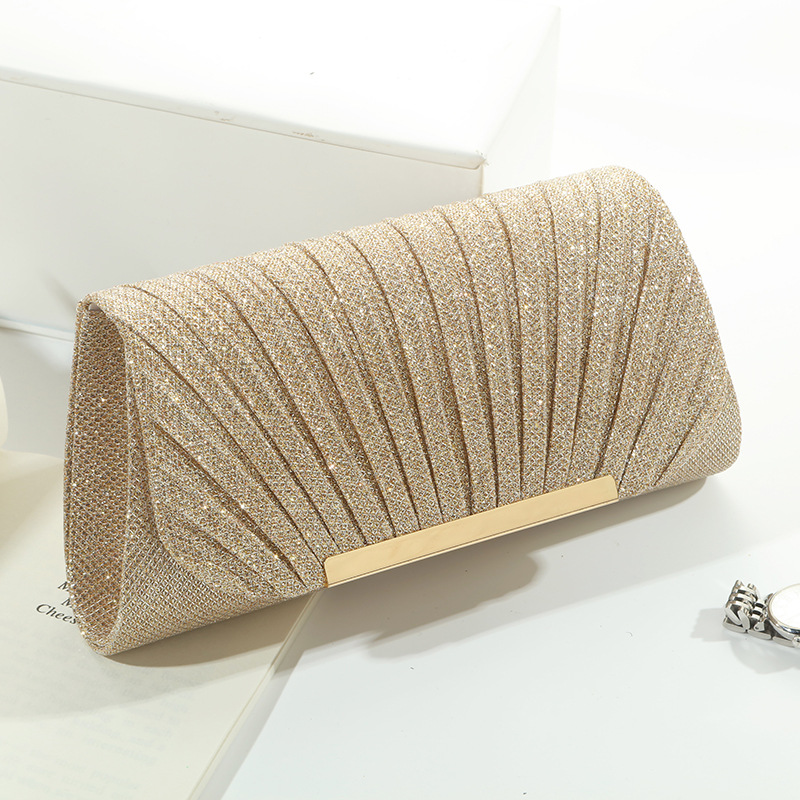 Flap Bag Envelope - Bolso de noche brillante con diseño