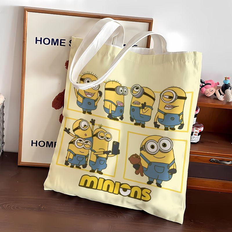 Shopper Tote Canvas - Bolsa de lona con diseño de