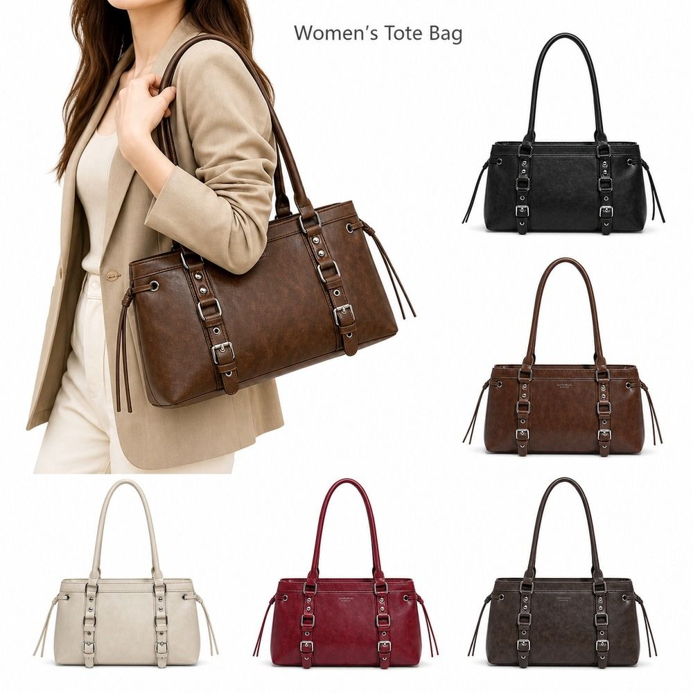 Top Handle Structured - Bolso de Mano Estructurado y Duradero