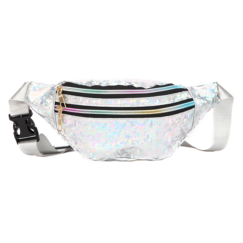 Women'S Bum Bags - Riñonera holográfica con holograma para mujer,