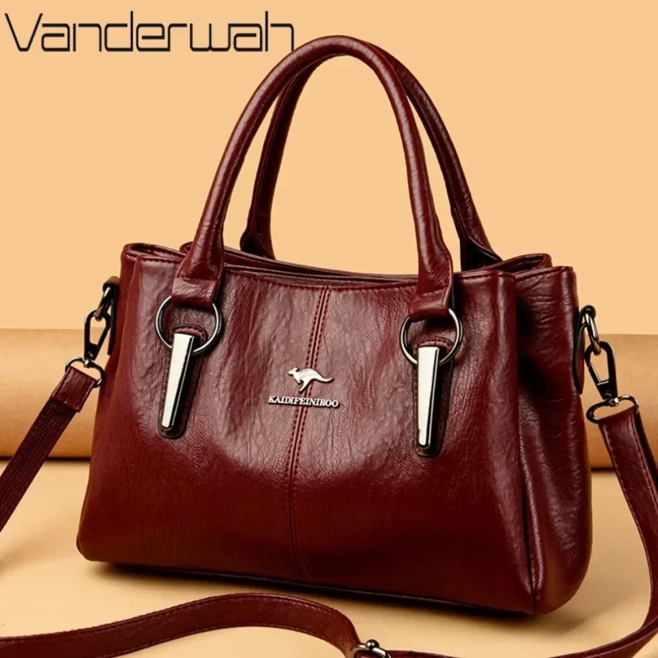 Women'S Kangaroo Bags - Bolso cruzado de 3 capas para