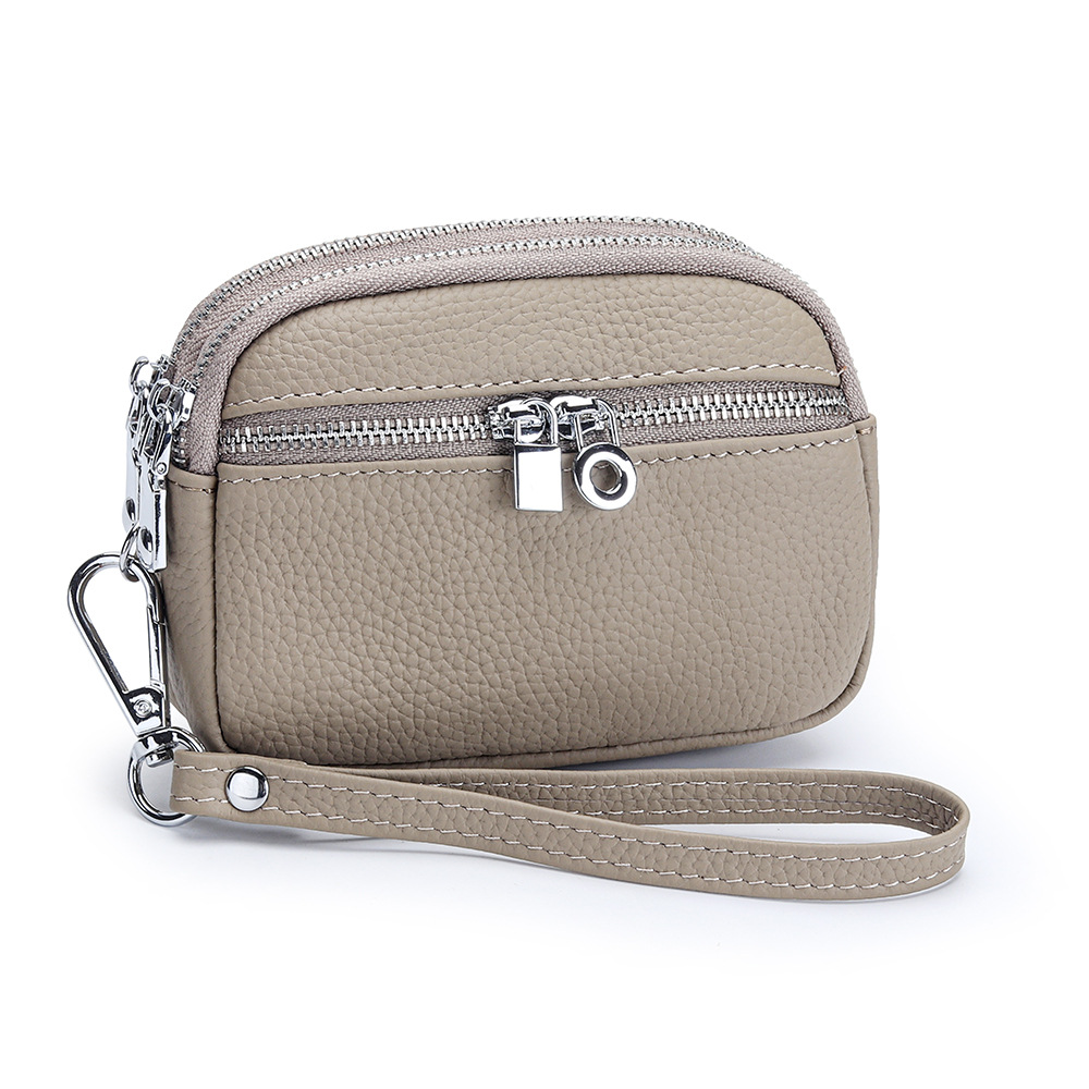 Women'S Bags Top 10 - Tarjetero de Cuero Genuino con Doble
