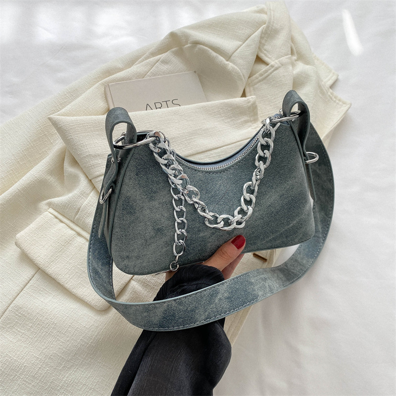 Women Bags Zadig - Bolso pequeño de mezclilla para mujer