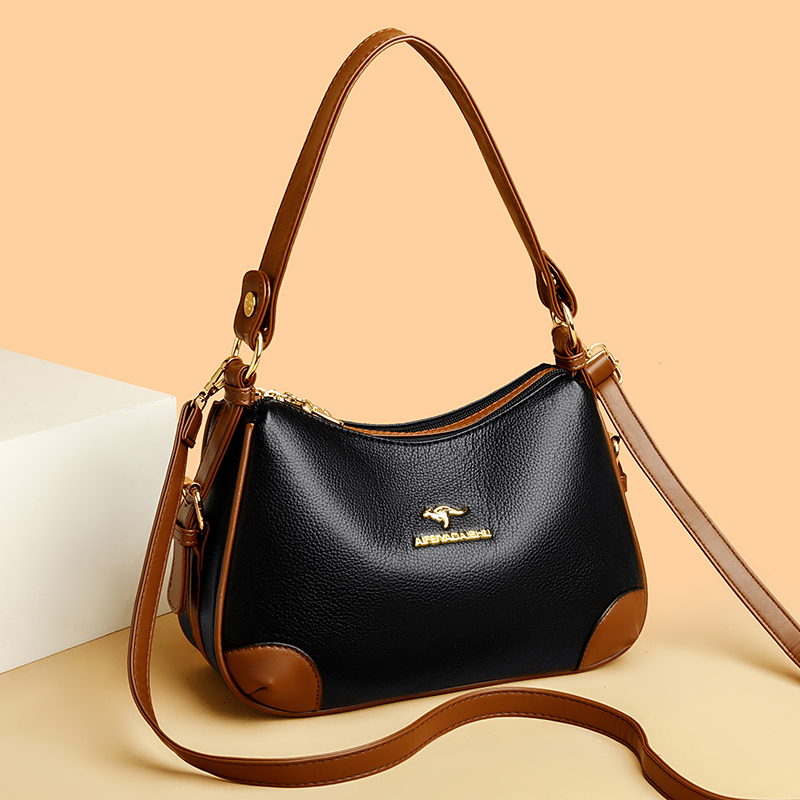 Women'S Kangaroo Bags - Bolso cruzado de 3 capas para
