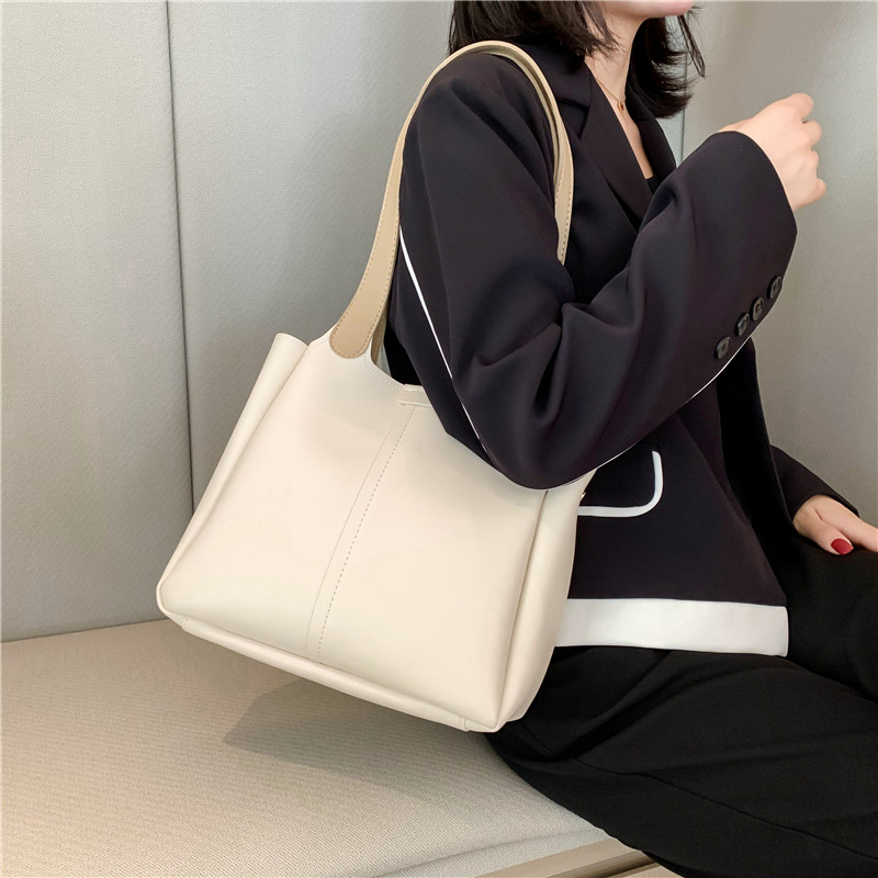 Women Bags Popular Brands - Bolsos de compras de cuero PU