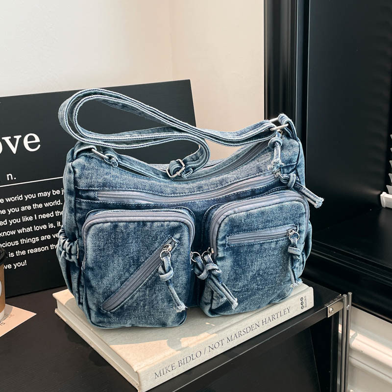 Women Bags Zadig - Bolso de hombro de mezclilla a