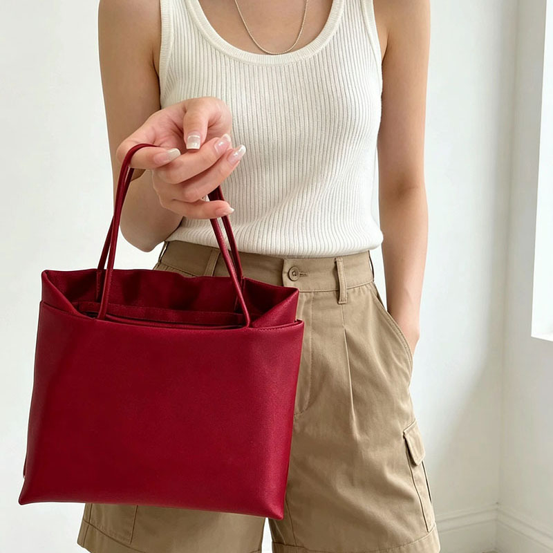 Flap Bag Envelope - Bolso de Mano Pequeño Cuadrado para