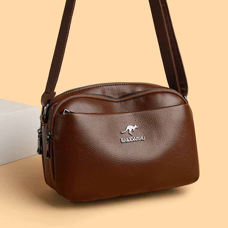 Women'S Kangaroo Bags - Bolso de hombro de cuero PU