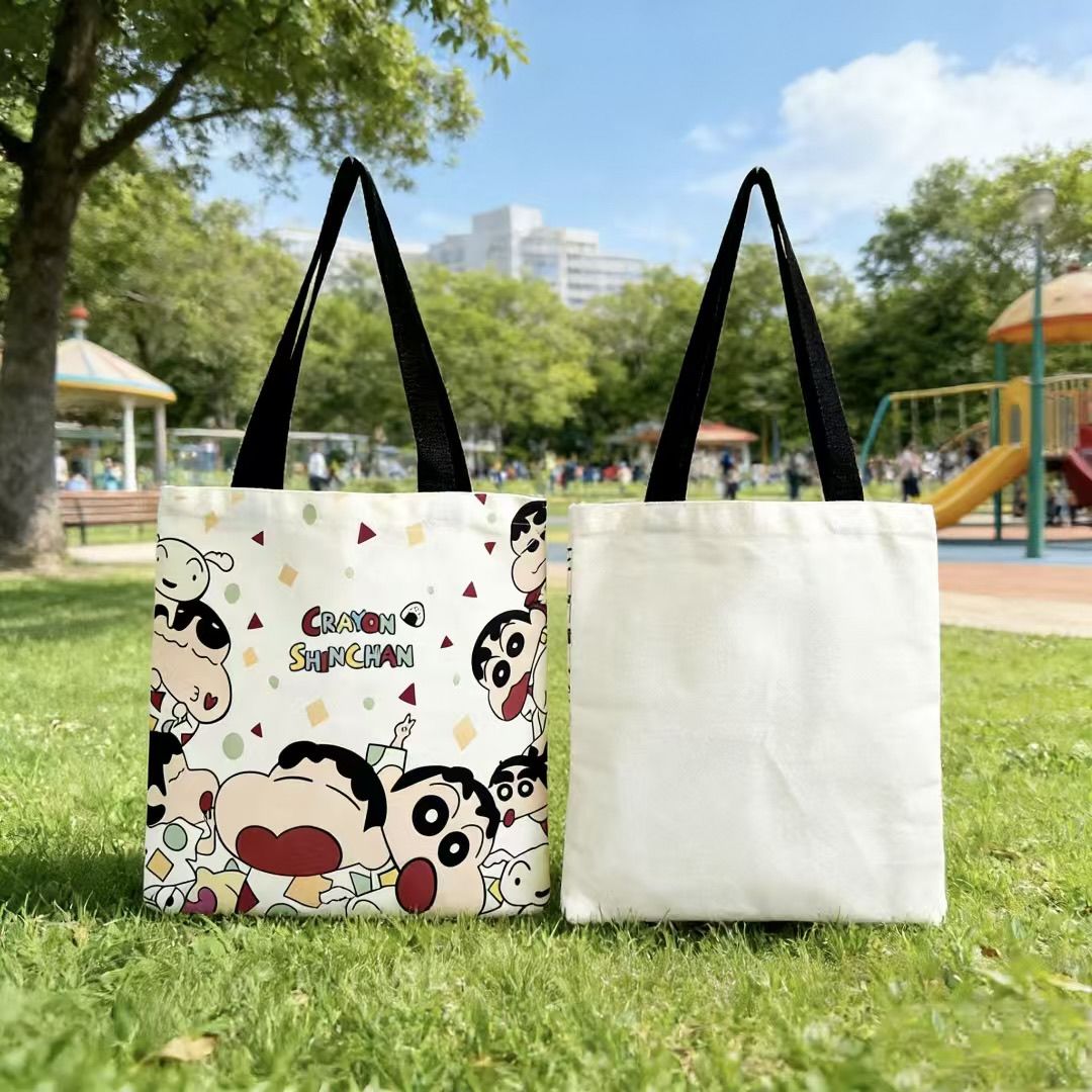 Shopper Tote Canvas - Bolsa de Lona con Diseño de