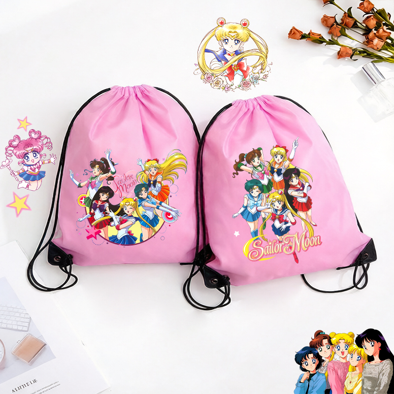 Women'S Vogue Bags - Bolsa con cordón para niña SailorsMoon,