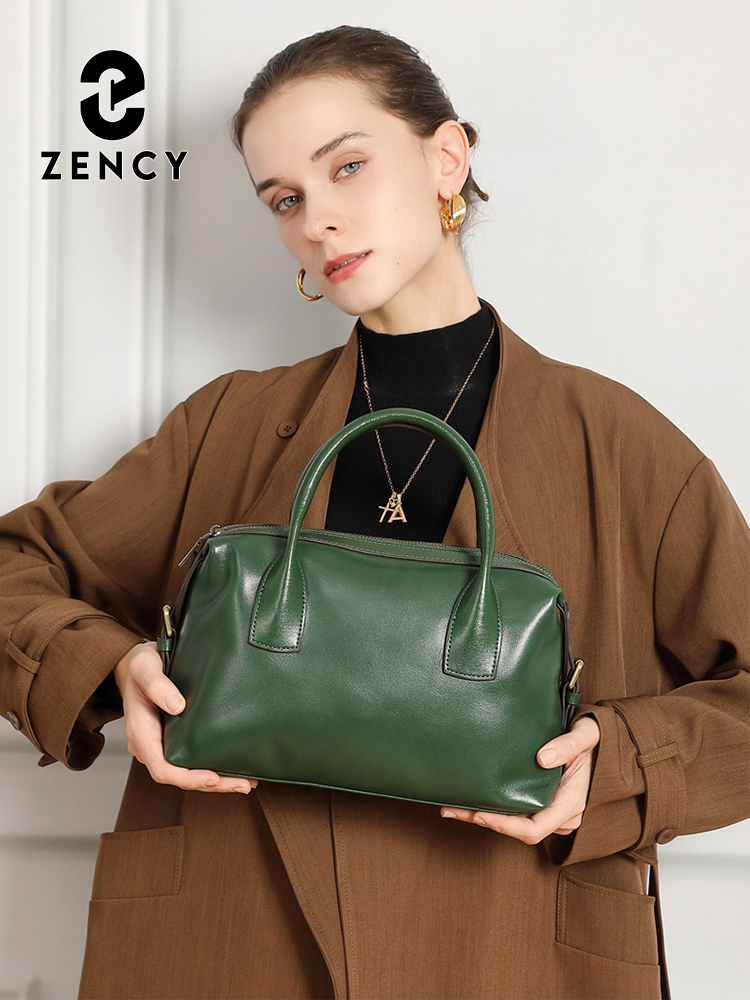 Women'S Bags Top 10 - Zency Fashion-Bolso retro de cuero genuino