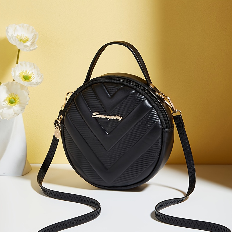Bolso de Mano Mini Tejido de M - Top Handle Structured reseña y precio
