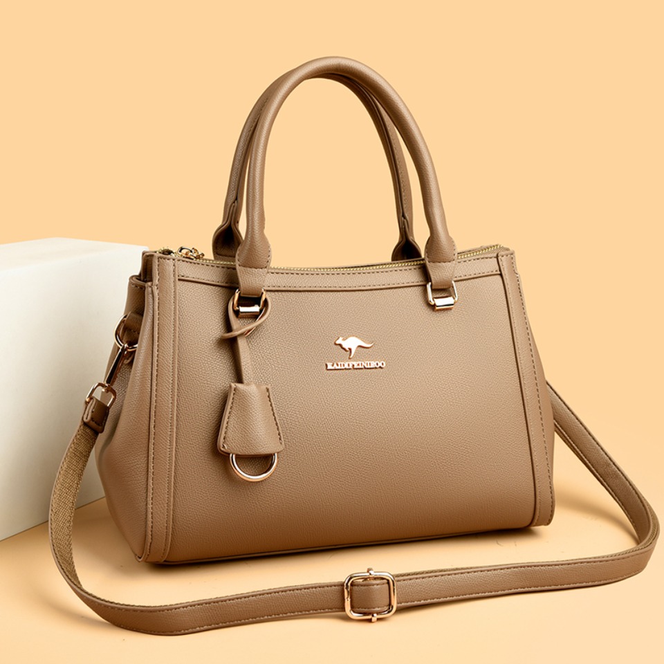Bolso de Mano de Cuero Sintéti - Women'S Kangaroo Bags reseña y precio