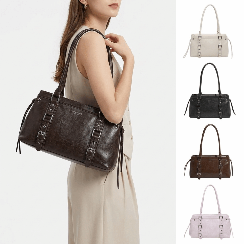 Bolso de Mano Estructurado y D - Top Handle Structured reseña y precio