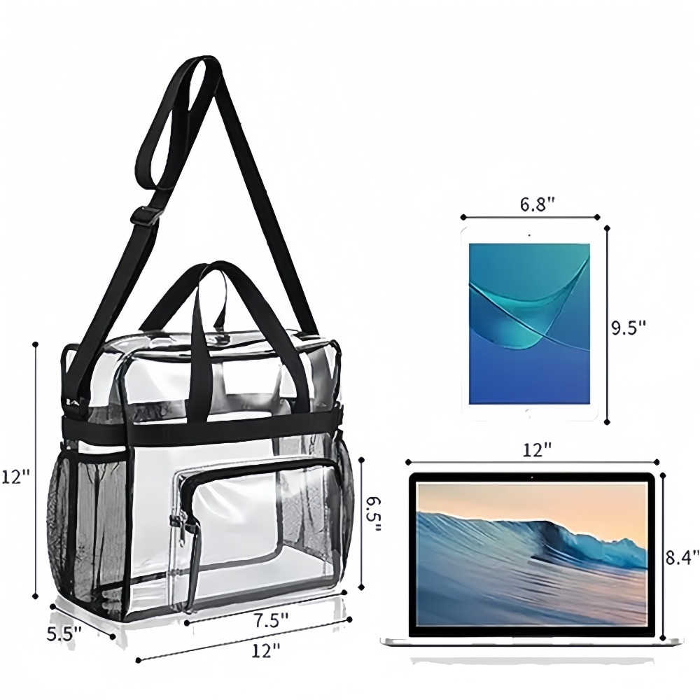 Bolso transparente de plástico - Women Bags Work reseña y precio
