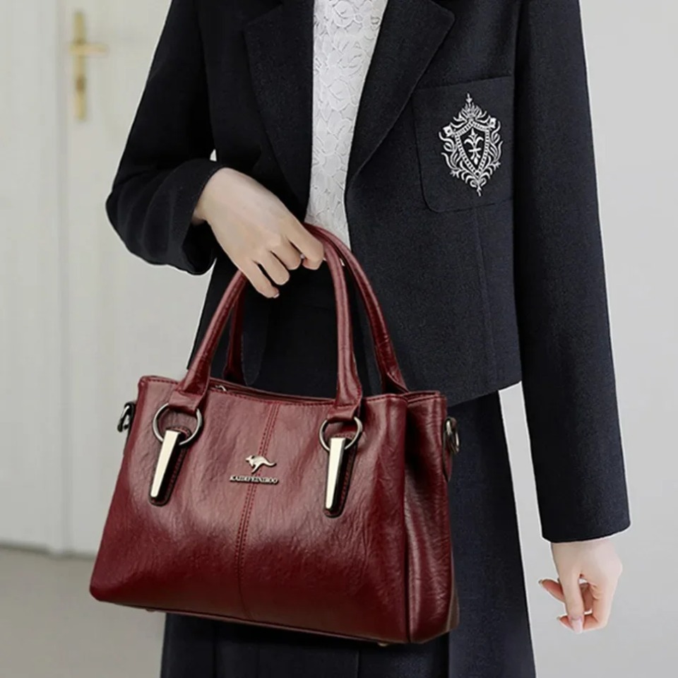 Bolso cruzado de 3 capas para  - Women'S Kangaroo Bags reseña y precio