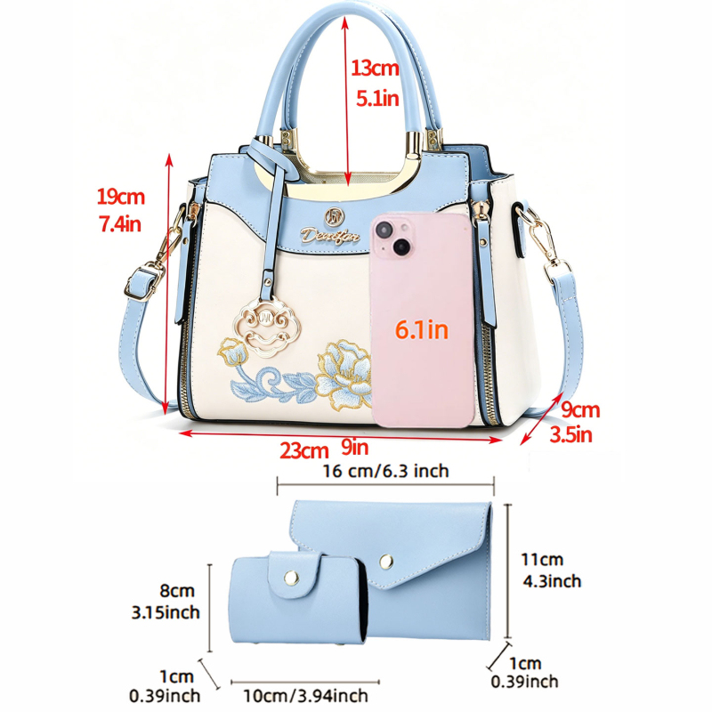 Conjunto de 3 piezas de bolsos - Women Bags Work reseña y precio
