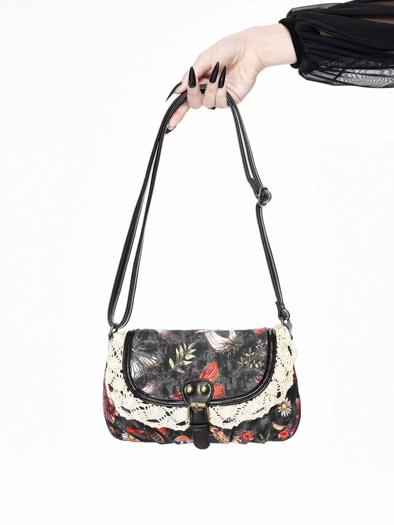 Bolso de Lona con Encaje Flora - Women Bags Zadig reseña y precio