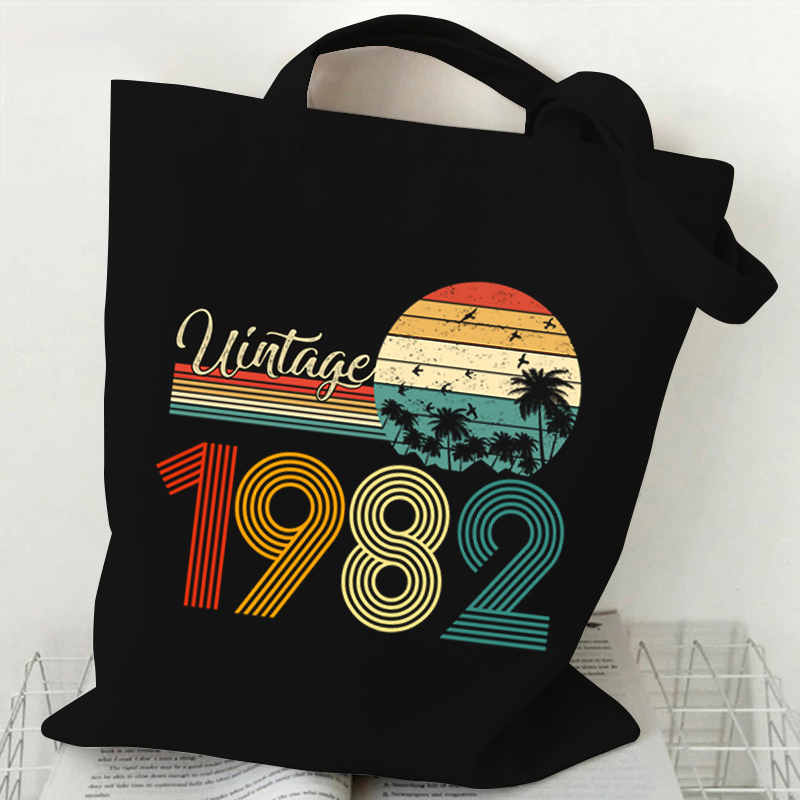 Bolso de mano Vintage 1984 Vin - Shopper Tote Canvas reseña y precio