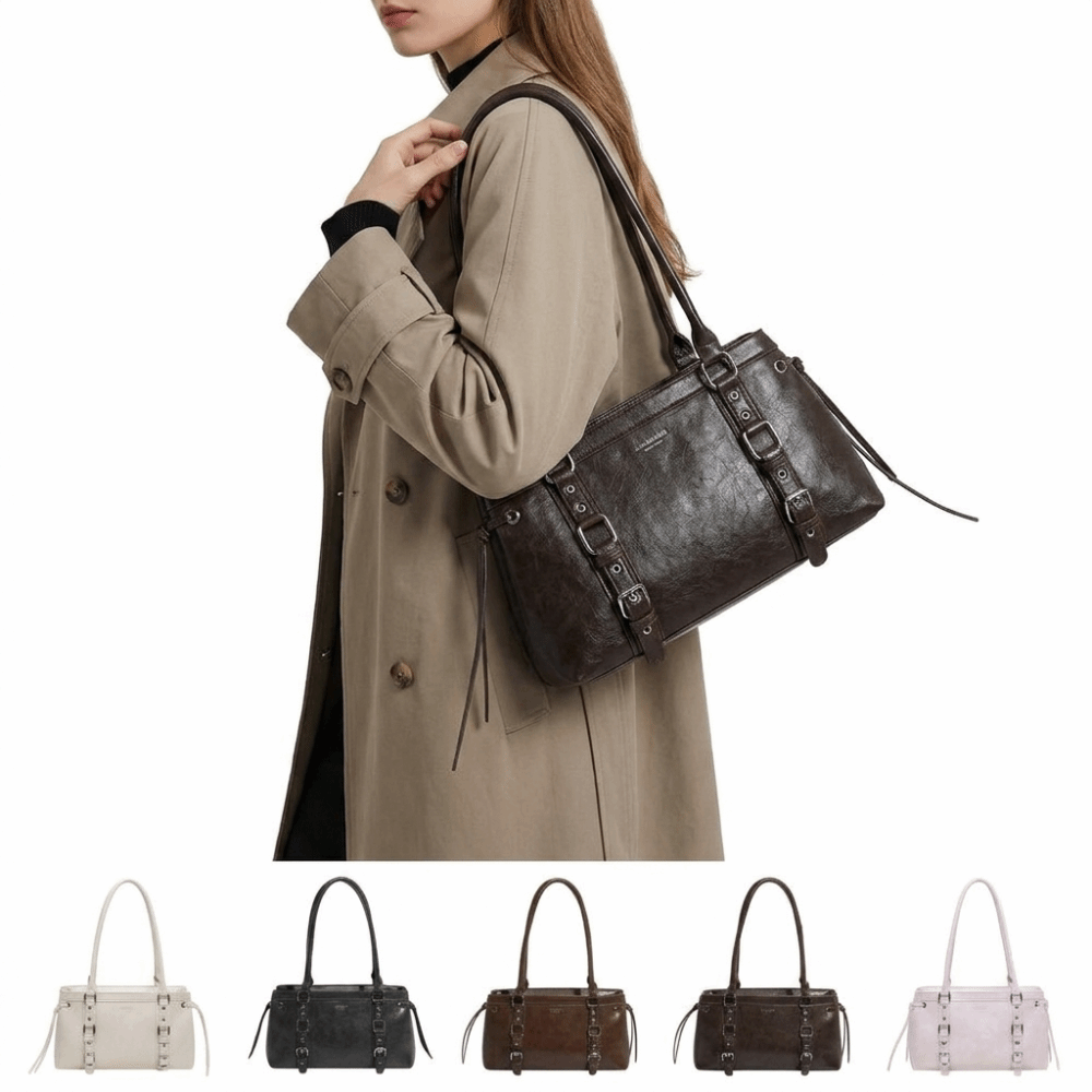 Bolso de Mano para Mujer, Estr - Top Handle Structured reseña y precio