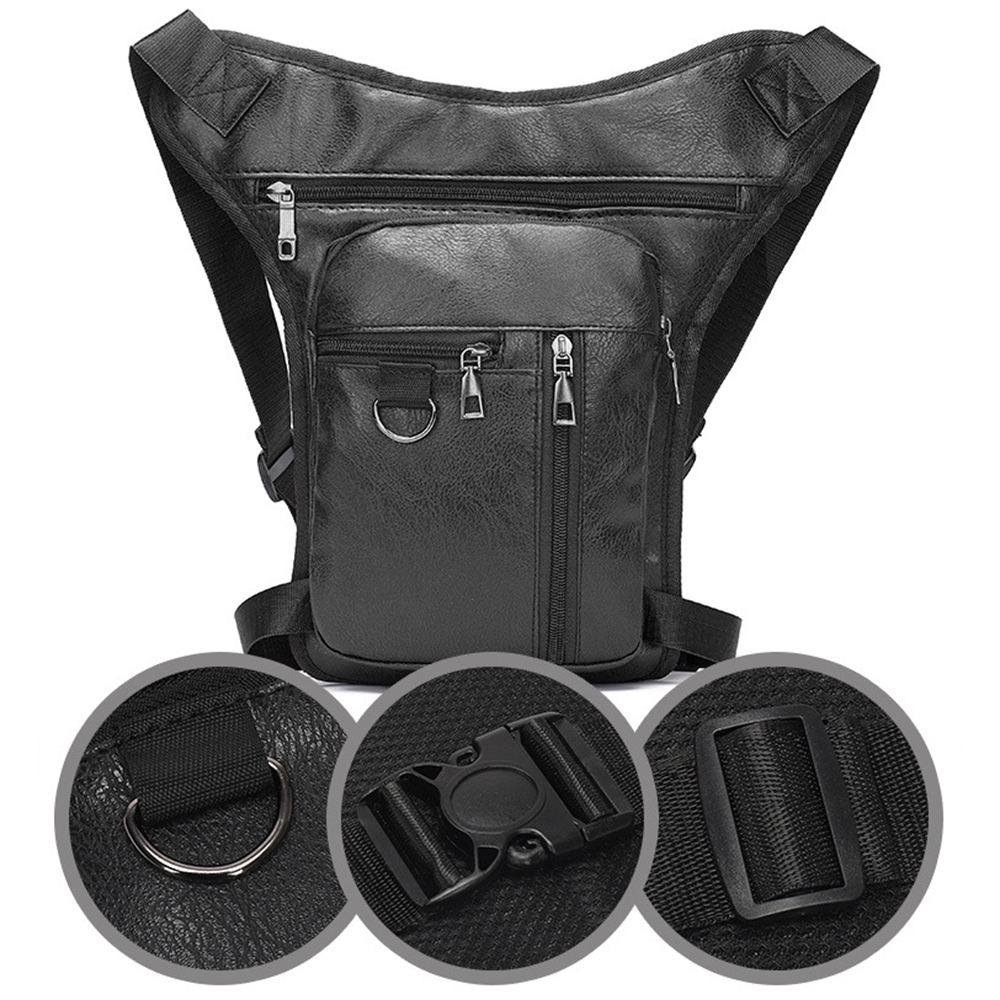 Bolsa de cuero Pu para pierna, - Women'S Bum Bags reseña y precio