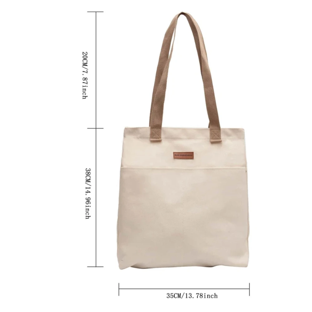Bolso Tote de Lona para Mujer, - Shopper Tote Canvas reseña y precio