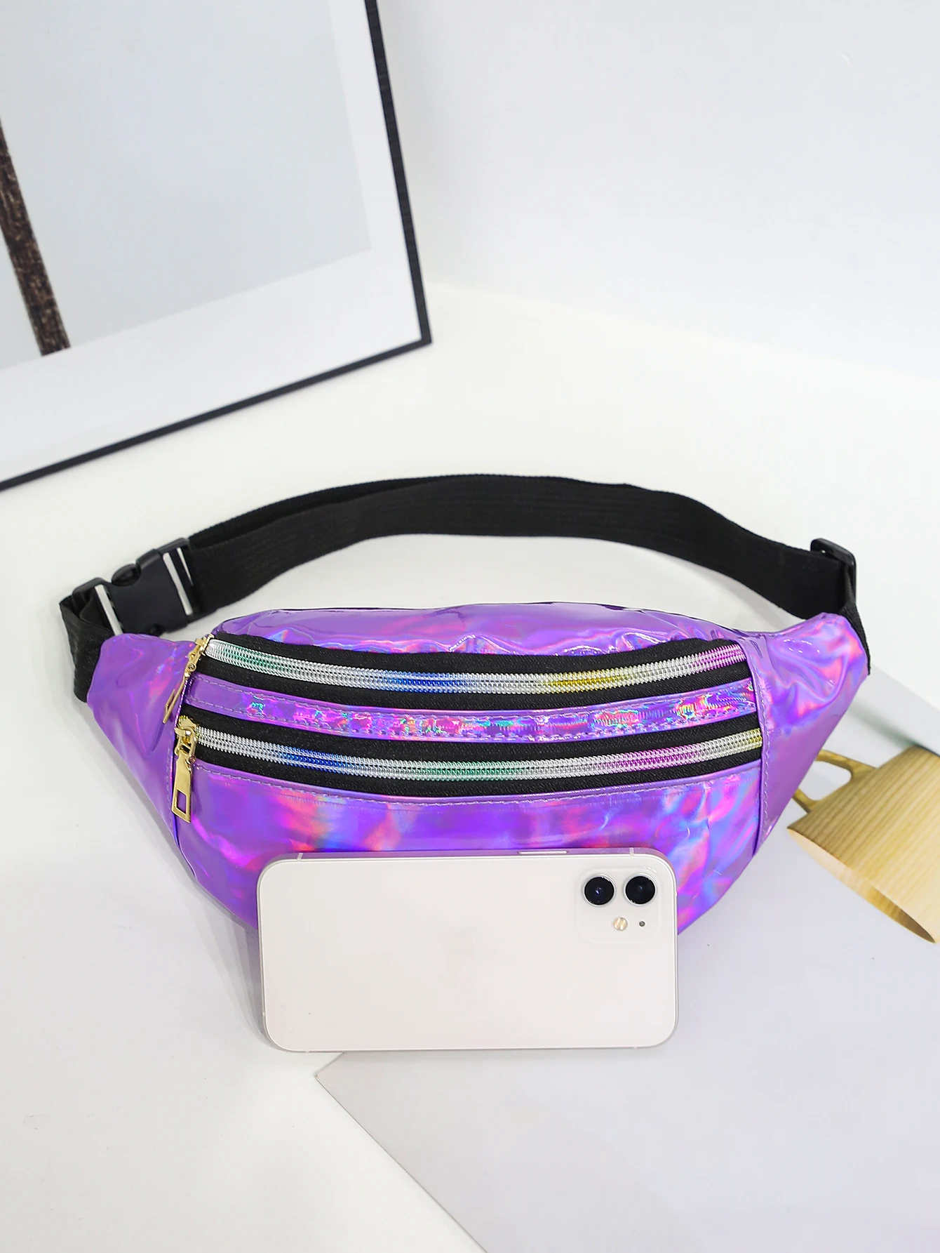 Riñonera láser para mujer, bol - Women'S Bum Bags reseña y precio