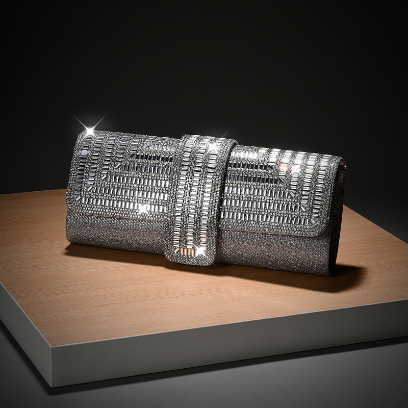 Bolso de mano con diamantes pa - Flap Bag Envelope reseña y precio