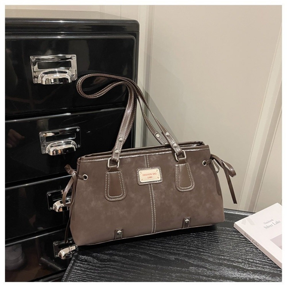 Bolso Tote Minimalista de Piel - Top Handle Structured reseña y precio