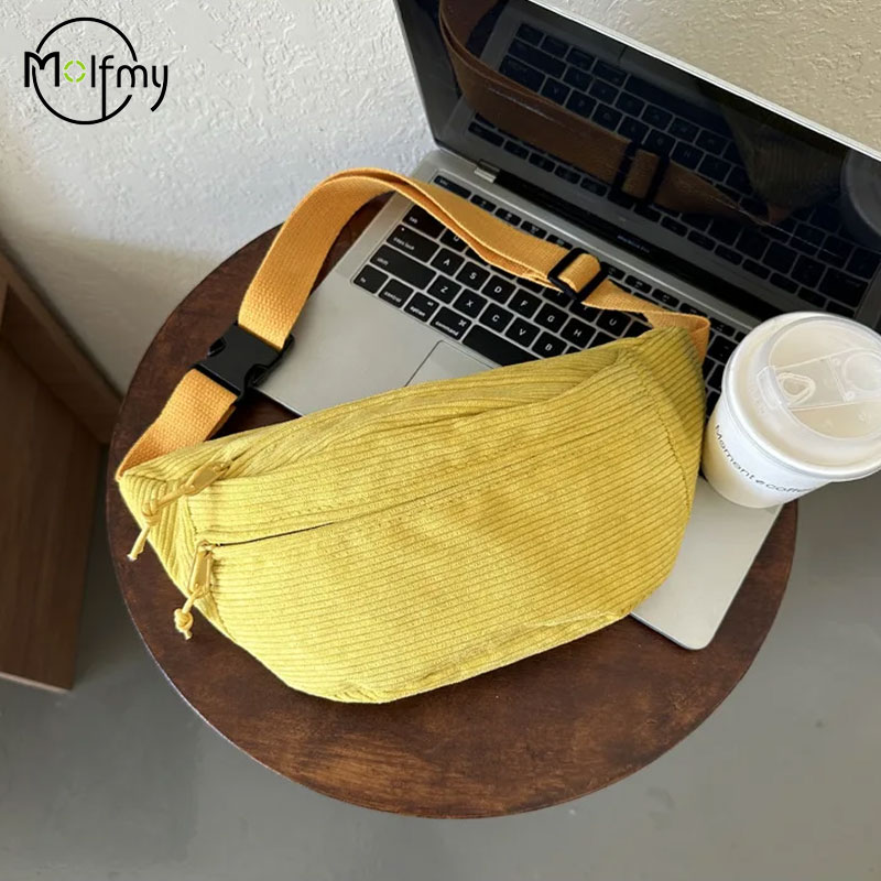 Riñonera de pana para mujer, b - Women'S Bum Bags reseña y precio