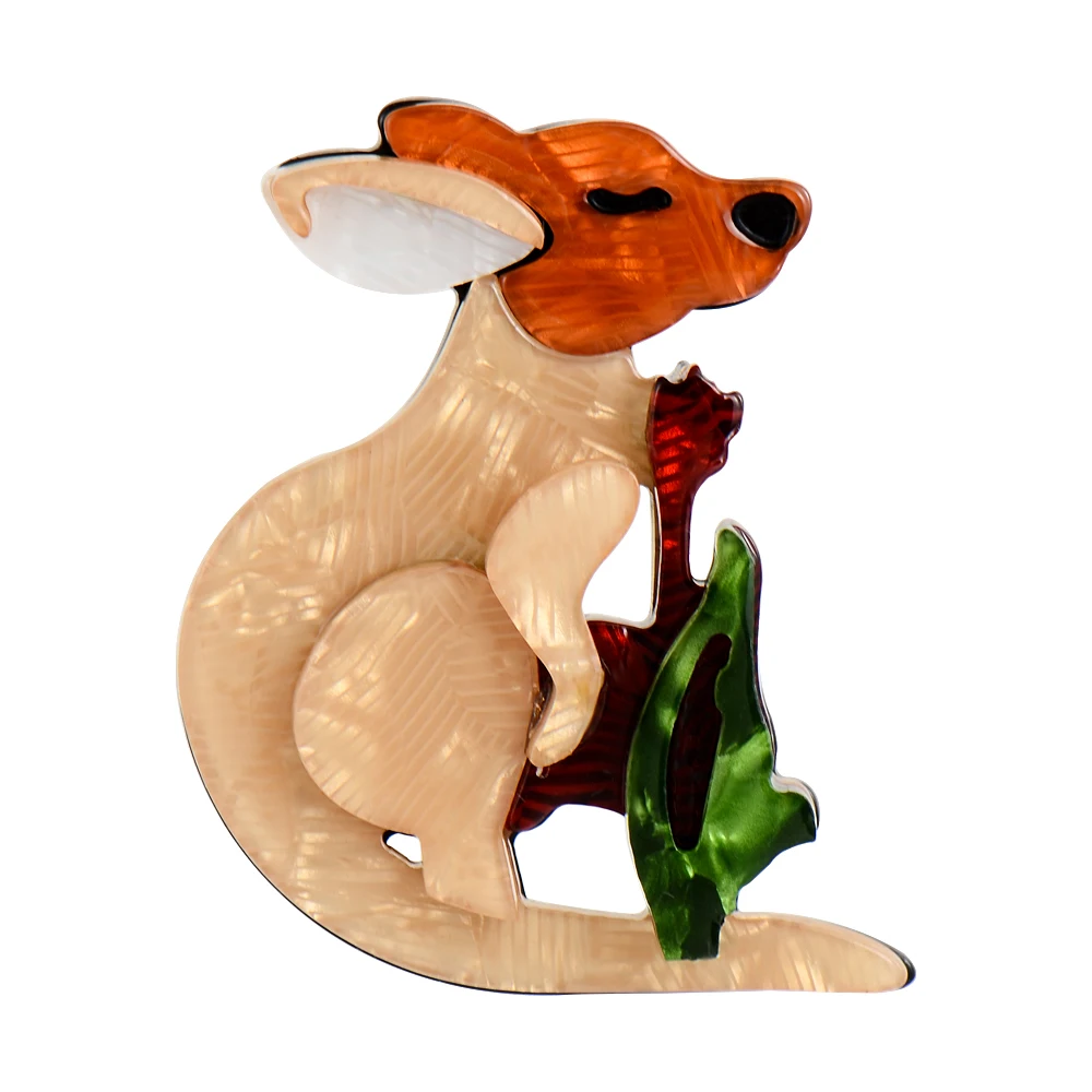 Blucome-broche de animales acr - Women'S Kangaroo Bags reseña y precio