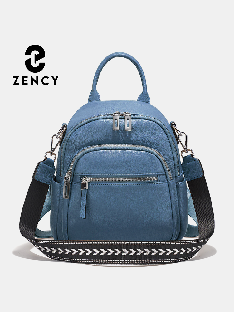 Mochila pequeña Zency de cuero - Women Bags Work reseña y precio