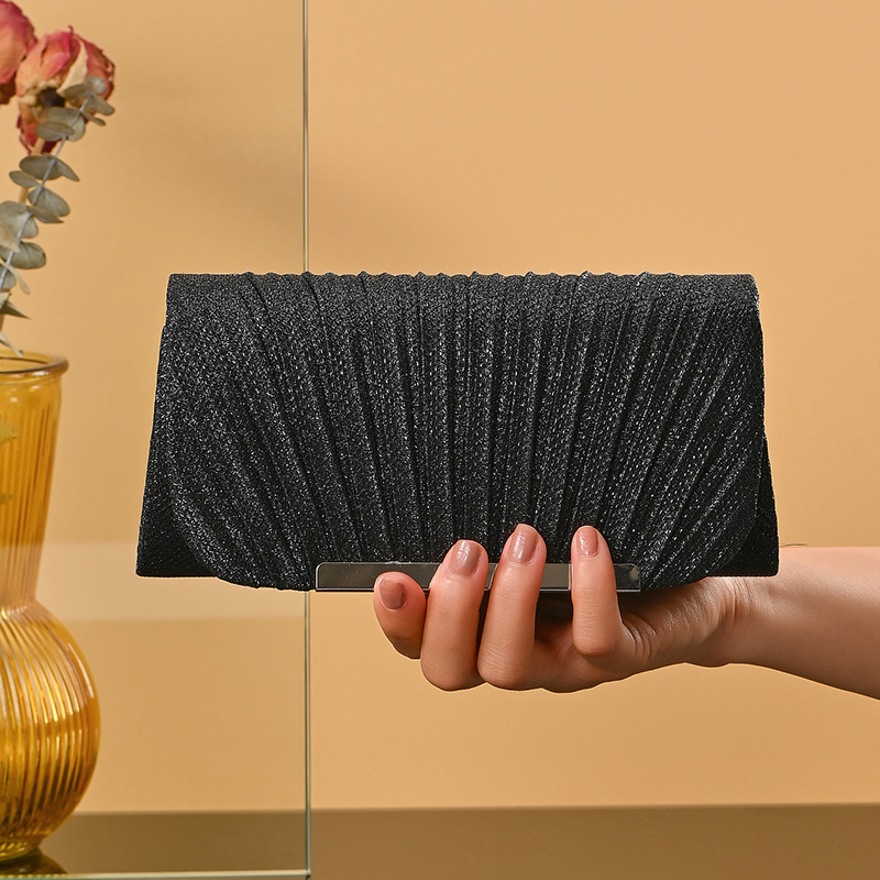 Bolso de mano plateado con dia - Flap Bag Envelope reseña y precio