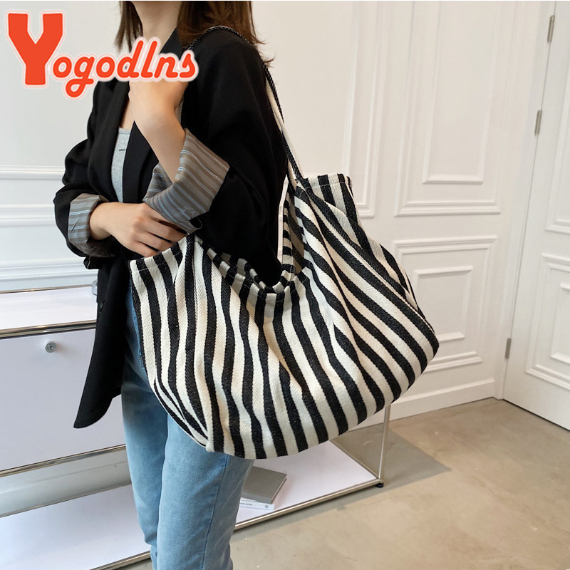 Bolso de lona de gran capacida - Shopper Tote Canvas reseña y precio
